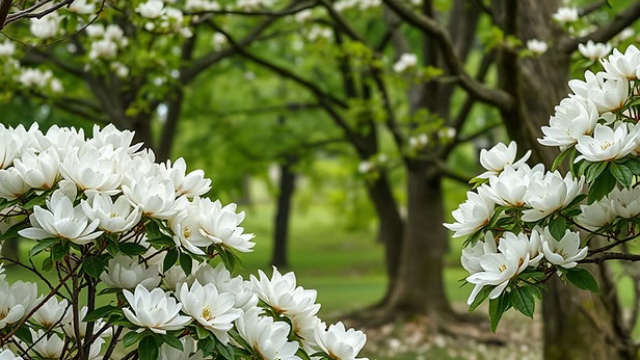 Dogwood tree leaves